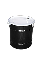 20 Gallon (gal) Open Head 2 Bung Lid Epoxy/Phenolic Lined Steel Drum