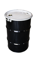 1.2 Millimeter (mm) Top Thickness, 30 Gallon (gal) Open Head 2 Bung Lid Epoxy/Phenolic Lined Steel Drum