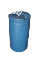 2.2 Millimeter (mm) Top Thickness, 15 Gallon (gal) Tight Head Blue Lined Polyethylene Drum