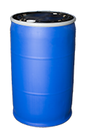 2.2 Millimeter (mm) Top Thickness, 35 Gallon (gal) Open Head 2 Bung Lid Lined Polyethylene Drum